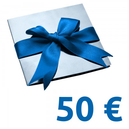 Geschenk-Gutschein im Wert von 50 EUR