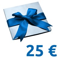Geschenk-Gutschein im Wert von 25 EUR